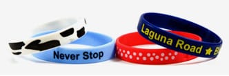 Printed Silicone Wristbands