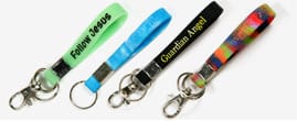 Silicone Wristband Keychains