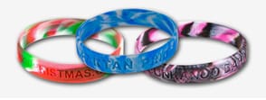 silicone wristbands